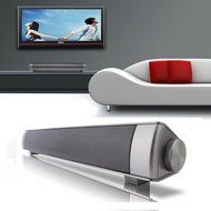 Sanwo TV Stereo Speaker,3.0 Wireless Bluetooth TV Sondbar with 3.5mm Aux TF Card LED Indicator 10W Super Bass... N4