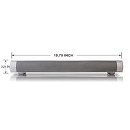 Sanwo TV Stereo Speaker,3.0 Wireless Bluetooth TV Sondbar with 3.5mm Aux TF Card LED Indicator 10W Super Bass... N5