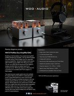 Woo Audio WA7d Fireflies Duo with WA7tp (tube power supply) upgrade in Black