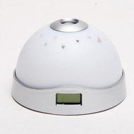 Beautiful Star Effect 3 Colour Night Light projecting Clock Led Lamp N3