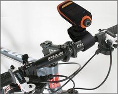 AT90 1.5" LCD 5MP CMOS 1080P HD 170 Degree Waterproof Sports Camera w/ IR Remote - Black + Orange N5