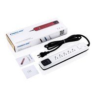 Poweradd 5-Outlet Surge Protector Power Strip 6ft Cord with Dual Smart USB Ports for TV, Laptop, Computer, Hair... N5