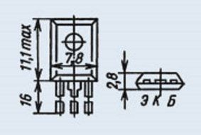 Transistor Silicon KT644B analogue BC527-10, BD386, PN2906 USSR 20 pcs