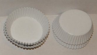 #601 White Paper Candy Cup Cups 200 Pack Candy Making Supplies