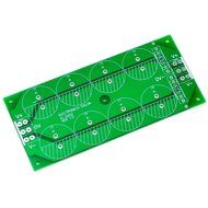 Electronics-Salon 1PCS Capacitor Filter Bare PCB, Support 8pcs D30mm Electrolytic Capacitors.