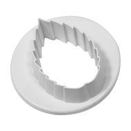 PME Plastic Cutter, 3 Pc. Set: Rose Leaf N2