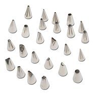 Cimostar Professional Stainless Steel 26-Piece Cake Decorating Tips Kits - Best Professional Tool Tips for Icing...