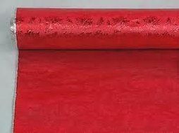 Oasis Supply Embossed Florist Foil, Red
