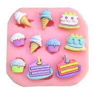 4 Strings Of Pearl Fondant Sugar Paste Bead Mold Clay Chocolate Mould Cake Decorating Tools Yihuily N2