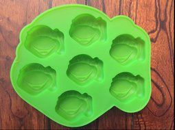 Teenage Mutant Ninja Turtles Silicone Candy Mold Chocolate Mini Cake Pan N3