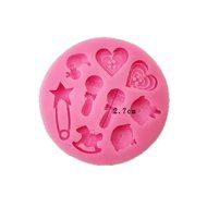 4 Strings Of Pearl Fondant Sugar Paste Bead Mold Clay Chocolate Mould Cake Decorating Tools Yihuily N3