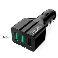 AUKEY Bluetooth Receiver with 3Port USB Car Charger, Magnetic Base and Handsfree Calling for IPhone, Samsung and... N2