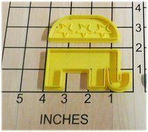 Republican Election Logo Elephant Fondant Cookie Cutter and Stamp #1032