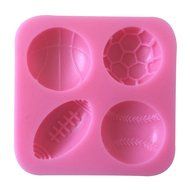 4 Strings Of Pearl Fondant Sugar Paste Bead Mold Clay Chocolate Mould Cake Decorating Tools Yihuily N14