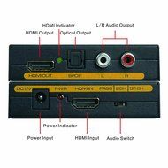 Tensun HDMI to HDMI ARC Adapter with Optical TOSLINK SPDIF Audio Output, HDMI Audio Extractor Converter Support... N2