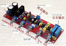 NE5532 2.1 Tones Pre-board Preamp Tones Board N2