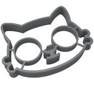 Tenta Kitchen Silicone Egg Ring Mold, Pancake Mold Set -Rabbit, Owl and Skull (Pack of 3)
