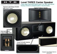 HTD Level Three Center Channel Speaker N2