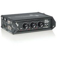 Sound Devices HX-3 3 Channel Portable Battery-Powered Headphone Distribution Amplifier, 10Hz - 50kHz