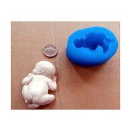 Silicone Newborn Baby Mould for Clay, Fimo, Fondant,sugar, and More By First Impressions N2