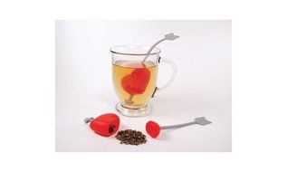 Etcbuys&reg;-Silicone Heart-Shaped Tea Strainer Tea Infuser Bag Tea Package Tea Filter Kitchen Tools (Heart-Shaped... N2