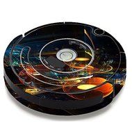 Skin Decal Vinyl Wrap For IRobot Roomba 650 655 Vacuum / Abstract Art Bubbles