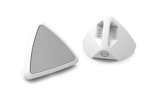 ION Audio Cornerstone | Waterproof Wireless Outdoor Speaker with Rechargeable Battery (Single) N2