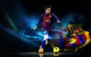 One Quarter Sheet Barcelona Lionel Messi Edible Image