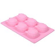 Ebake Reusable Cartoon Silicone Mold for Cake, Chocolate, Jelly, Candy and Ice cubes (Kitty, Pink) N7