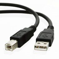 NewPowerGear USB Printer Scanner Cable Cord for Zebra LP 2824 Plus Monochrome Direct Thermal Label Printer,HP...