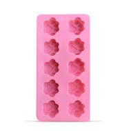 Cherryard 10-Cavity Cat Paw Silicone Molds for Making Cake, Candy, Chocolate, Jello, Reusable Pop Molds