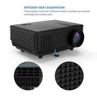 OEM H1 LED LCD (WVGA) Mini Video Projector - US Version (Includes Warranty) - Black (FP8048H1) N8