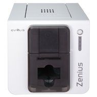Evolis Zenius Single-Side ID Card Printer - Grey Brown - ZN1U0000TS