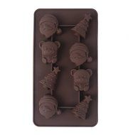 Crazy Egg Reusable Silicone Mold for Cake, Chocolate, Jelly, Candy and Ice cubes (1, Green)