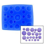 Assorted Flower Centers Mold by First Impressions Molds