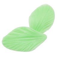 FOUR-C Cake Decorating Tools Leaf Gumpaste Veiner Moulds Silicone Impression Mold Color Pink N2