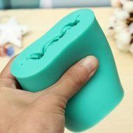 UR Bakeware Silicone Rose Flower Candle Mold Soap Mould Cylinder Wedding DIY Baking Molds N4