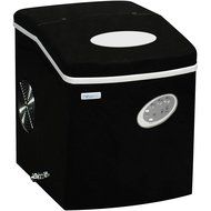 Convenient Portable AI-100BK Ice Maker, Black