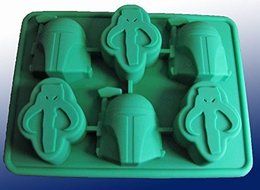 Star Wars: Boba Fett Silicone Ice Tray / Chocolate Mold