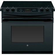 GE JD630DFBB 30" Black Drop-In Electric Smoothtop Range