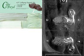 Cybrtrayd W021 Small 3D Dessert Swan Wedding Chocolate Candy Mold N2