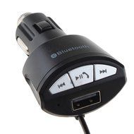 A2DP 3.5mm Car Handsfree Bluetooth AUX Stereo Audio Receiver Adapter Charger N7
