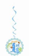Blue Safari First Birthday Cupcake Kit for 24 N25