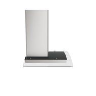 Ancona GCP430 Wall-Mounted Glass Canopy Style Convertible Range Hood, 30-Inch, Stainless Steel N4