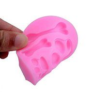 4 Strings Of Pearl Fondant Sugar Paste Bead Mold Clay Chocolate Mould Cake Decorating Tools Yihuily N22
