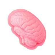 inkint Novelty Brain Shape Silicone Cake Mold Halloween Party Dessert Pan Fondant Cake Mould with Food Grade Material... N4