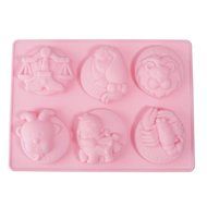 Silicone Christmas 6 Hole Cake/ Ice /Chocolate Mould