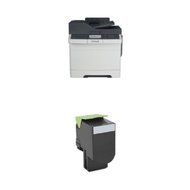 Lexmark CX410e Color All-In One Laser Printer with Scan, Copy, Network Ready and Professional Features