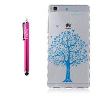 Huawei P8 Lite Case, Firefish Durable Soft TPU Back Case [Soft-Flex] Drop Protection Scratch-Resistant Cover Skin... N13