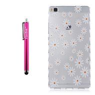 Huawei P8 Lite Case, Firefish Durable Soft TPU Back Case [Soft-Flex] Drop Protection Scratch-Resistant Cover Skin... N14